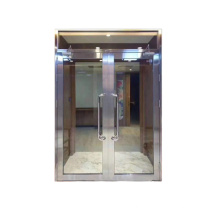 Design spécial en verre pliant largement utilisé Portes de verre en aluminium ignifuge moderne pour le commerce